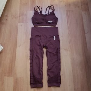 Gymshark athletic matching set